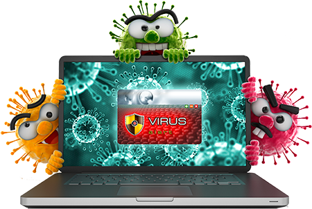 virus infected laptop 1 از کجا متوجه شویم لپ تاپ یا کامپیوترمان ویروسی شده است؟ روش‌های تشخیص و پیشگیری فروردین ۱۴۰۵