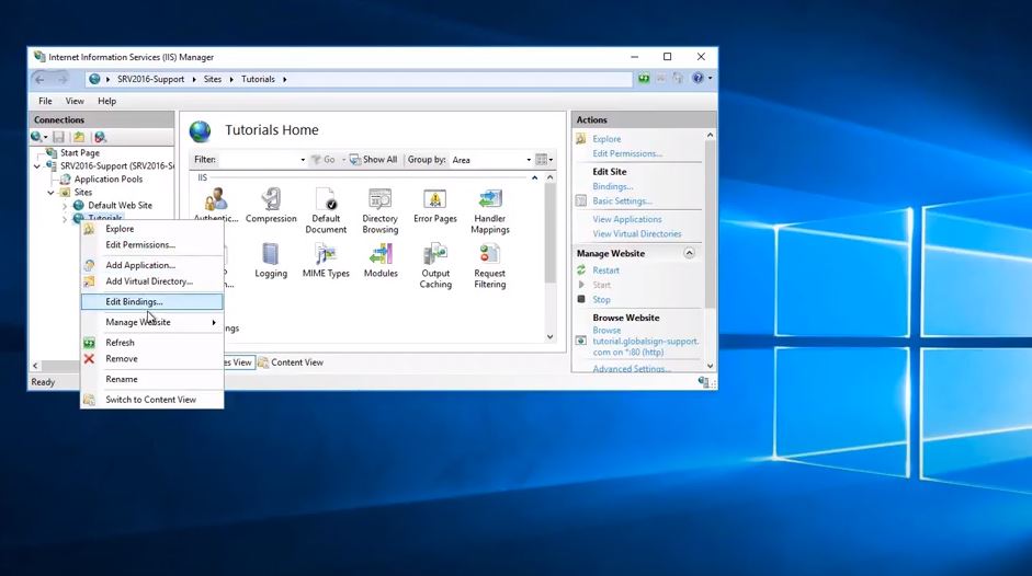 Install IIS 10 نحوه نصب گواهی SSL در IIS 10 خرداد ۱۴۰۵