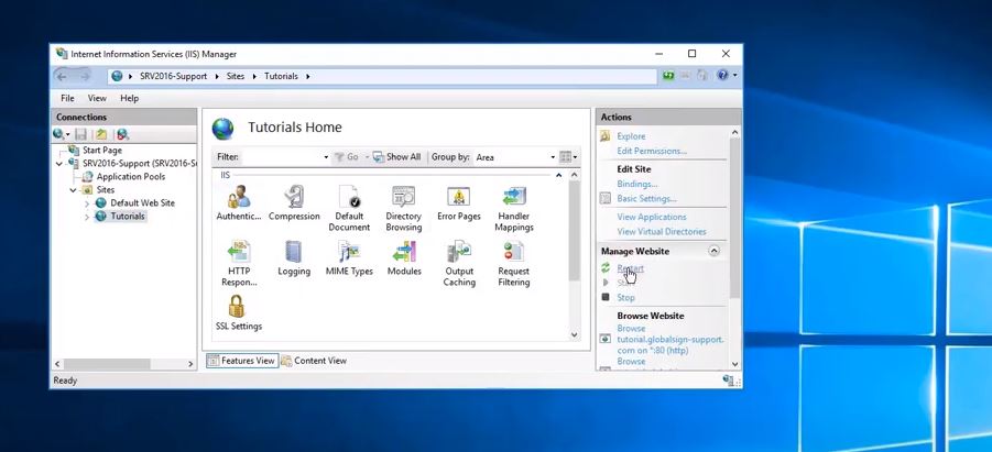 Install IIS 13 نحوه نصب گواهی SSL در IIS 10 خرداد ۱۴۰۵