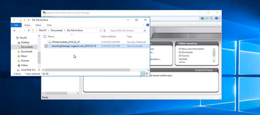 Install IIS 3 نحوه نصب گواهی SSL در IIS 10 خرداد ۱۴۰۵