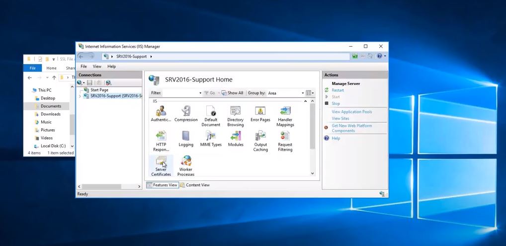 Install IIS 6 نحوه نصب گواهی SSL در IIS 10 خرداد ۱۴۰۵