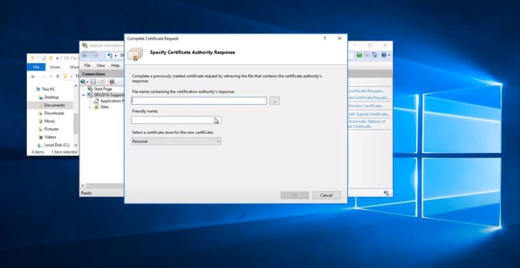 Install IIS 7 نحوه نصب گواهی SSL در IIS 10 خرداد ۱۴۰۵
