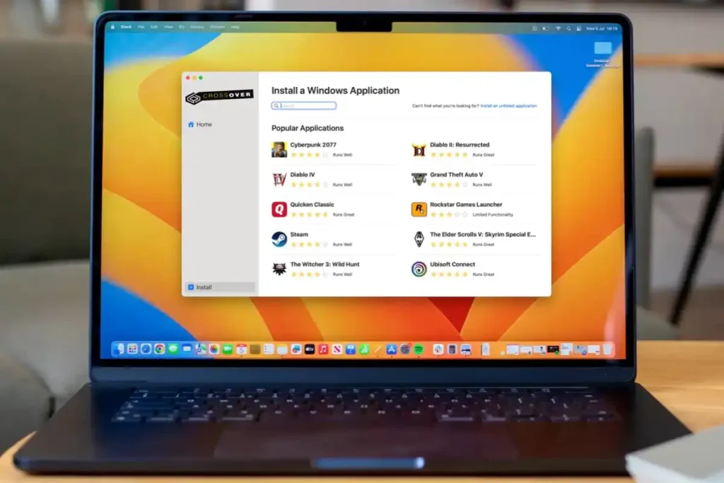 Crossover for Mac بهترین نرم‌افزارهای ماشین مجازی برای مک خرداد ۱۴۰۵