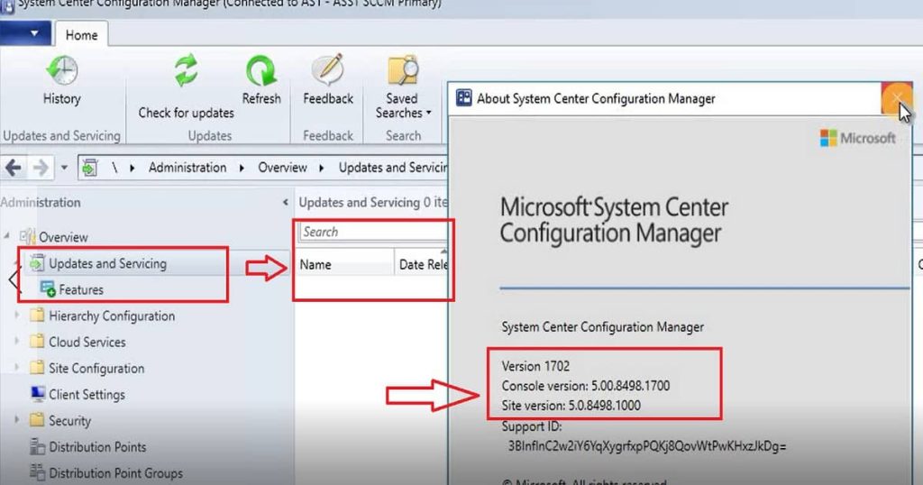 SCCM CB 1702 Baseline Version Installation 1 راهنمای گام به گام نصب سرور جدید SCCM خرداد ۱۴۰۵