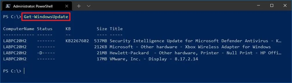 powershell get windowsupdate نصب دستی به‌روزرسانی‌های ویندوز 10 : چگونه بسته‌های به‌روزرسانی تجمعی ویندوز 11 را دانلود و نصب کنیم؟ خرداد ۱۴۰۵