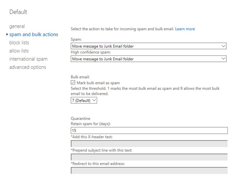 sam roche blog june252018 3 ۷ راه برای کاهش اسپم با استفاده از Exchange Online Protection آذر ۱۴۰۴