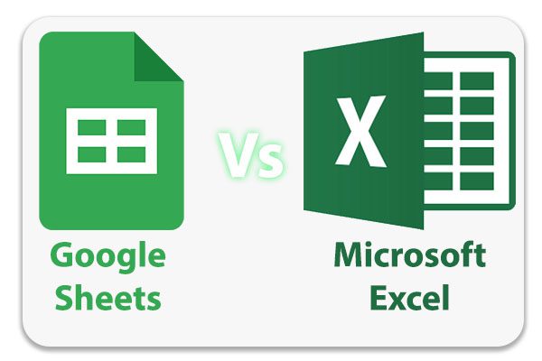Excel vs Google Sheets 2 1 Google Sheets در برابر Excel تفاوت در چیست؟ اردیبهشت ۱۴۰۵