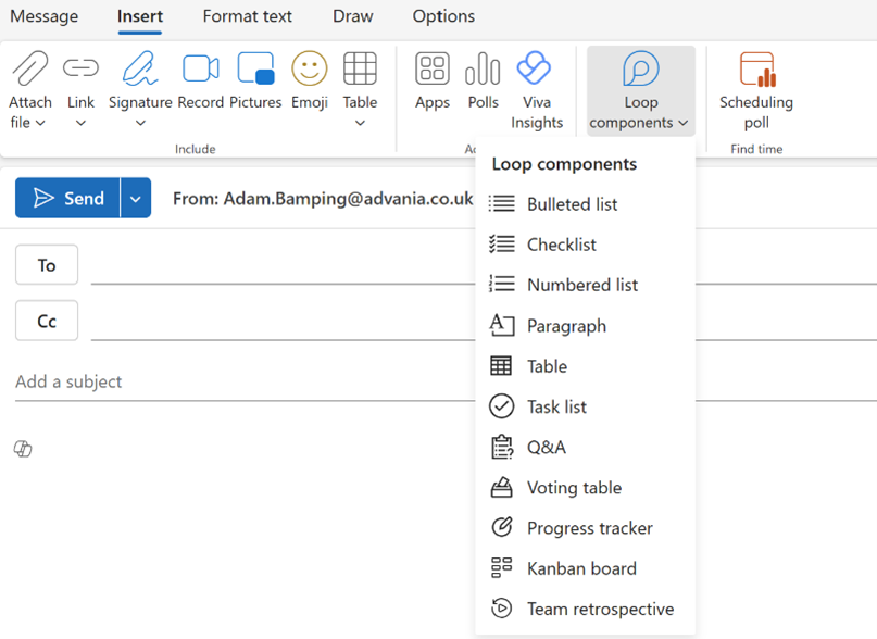 MS Loop email OneNote مقابل Microsoft Loop اردیبهشت ۱۴۰۵