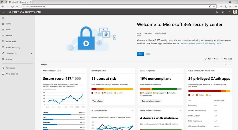 Setup logging auditing and reporting بهترین شیوه‌ها برای امنیت کسب‌وکار با Microsoft 365 اردیبهشت ۱۴۰۵