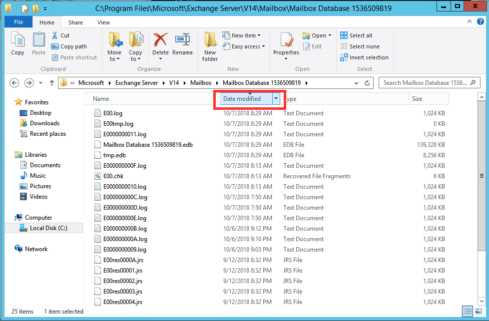 image2 1 راهنمای کاهش لاگ Microsoft Exchange اردیبهشت ۱۴۰۵