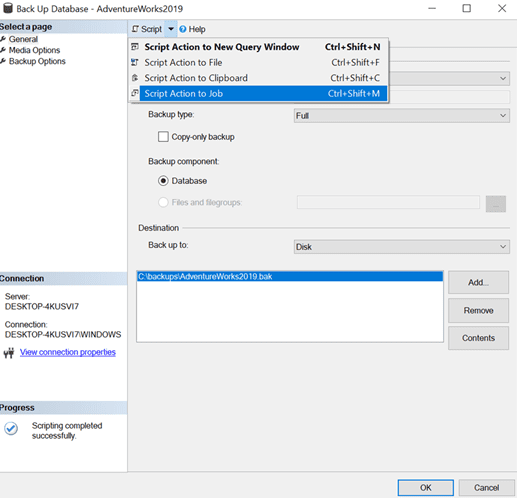 چگونه از پایگاه داده در SQL Server پشتیبانگیری و بازیابی کنیم؟ راهنمای گامبهگام 3 schedule چگونه از پایگاه داده در SQL Server پشتیبانگیری و بازیابی کنیم؟ راهنمای گامبهگام خرداد ۱۴۰۵