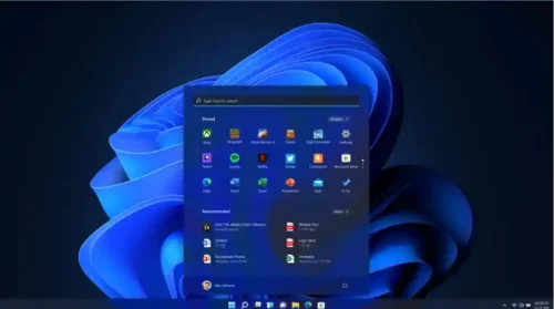 windows 11 start menu e1747725267613 پشتیبانی ویندوز 10 به‌زودی پایان می‌یابد؛ در این راهنما با نحوه ارتقا به ویندوز 11 آشنا شوید. خرداد ۱۴۰۵
