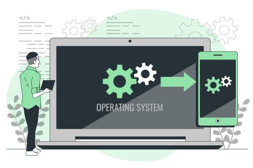 cross platform software concept illustration 114360 7313 تجربه‌ای امن و قانونی با ویندوز اورجینال یا ریسک با نسخه کرک شده؟ اردیبهشت ۱۴۰۵